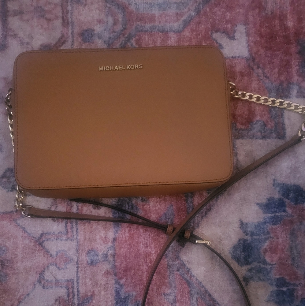 Michael Kors large jet set - tan - authentic